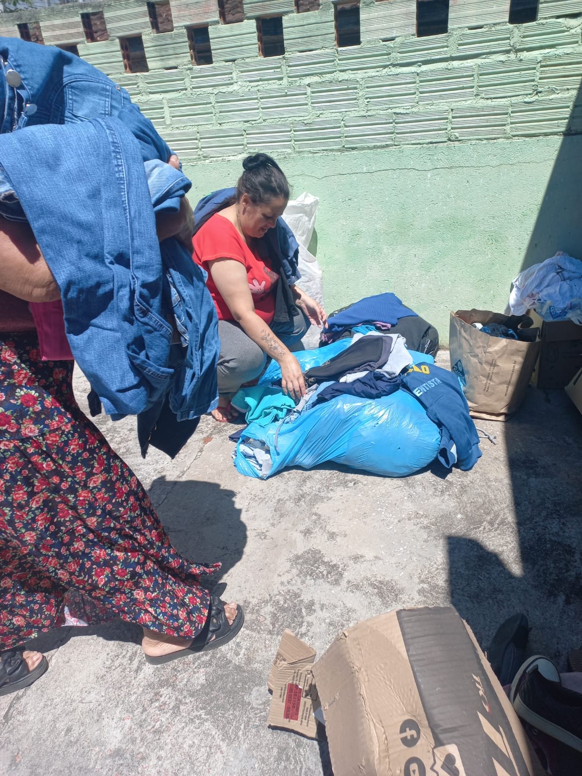 Doação de roupas -  Rio Negro