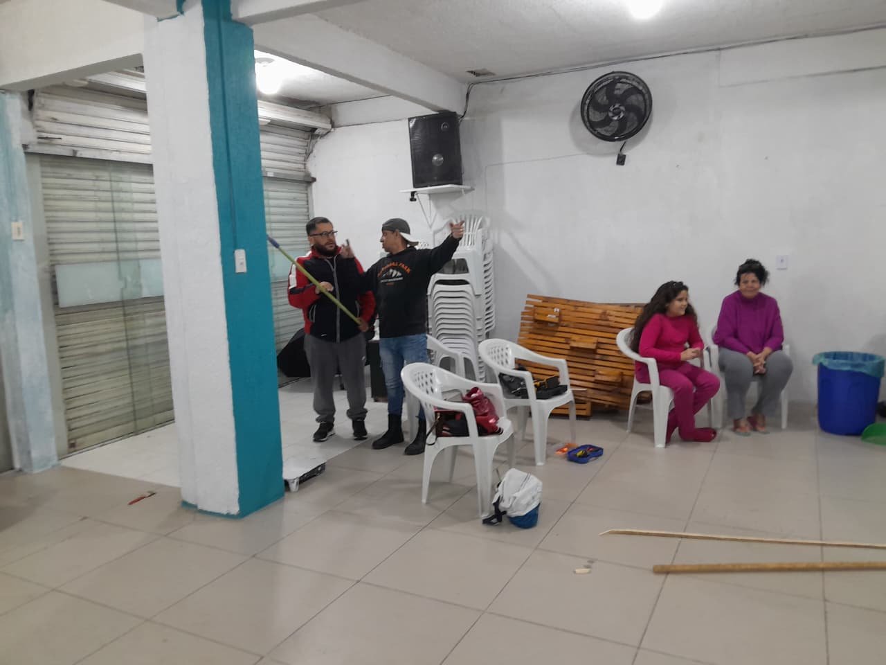 REFORMA PARA A INAUGURAÇÃO