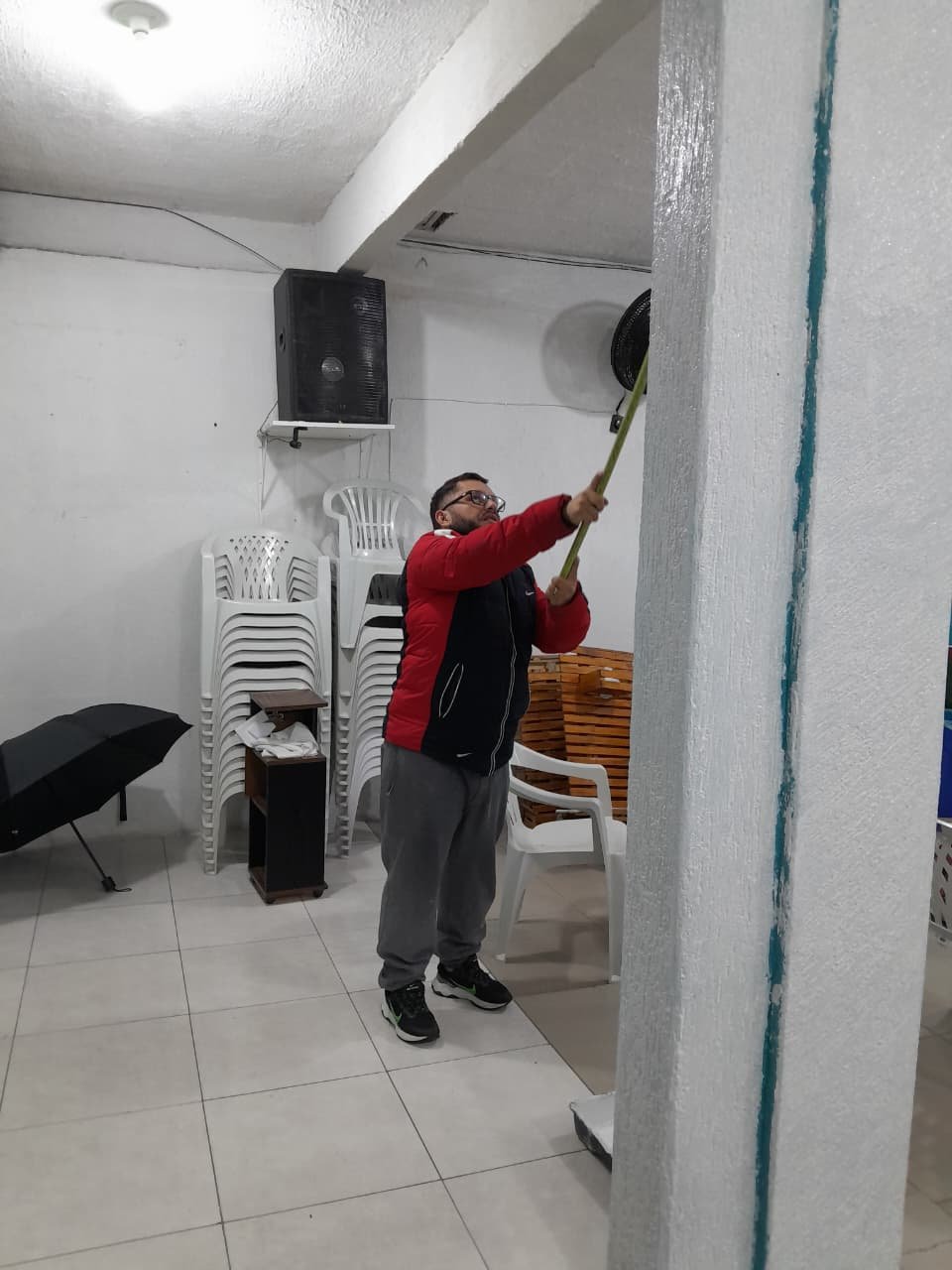 REFORMA PARA A INAUGURAÇÃO