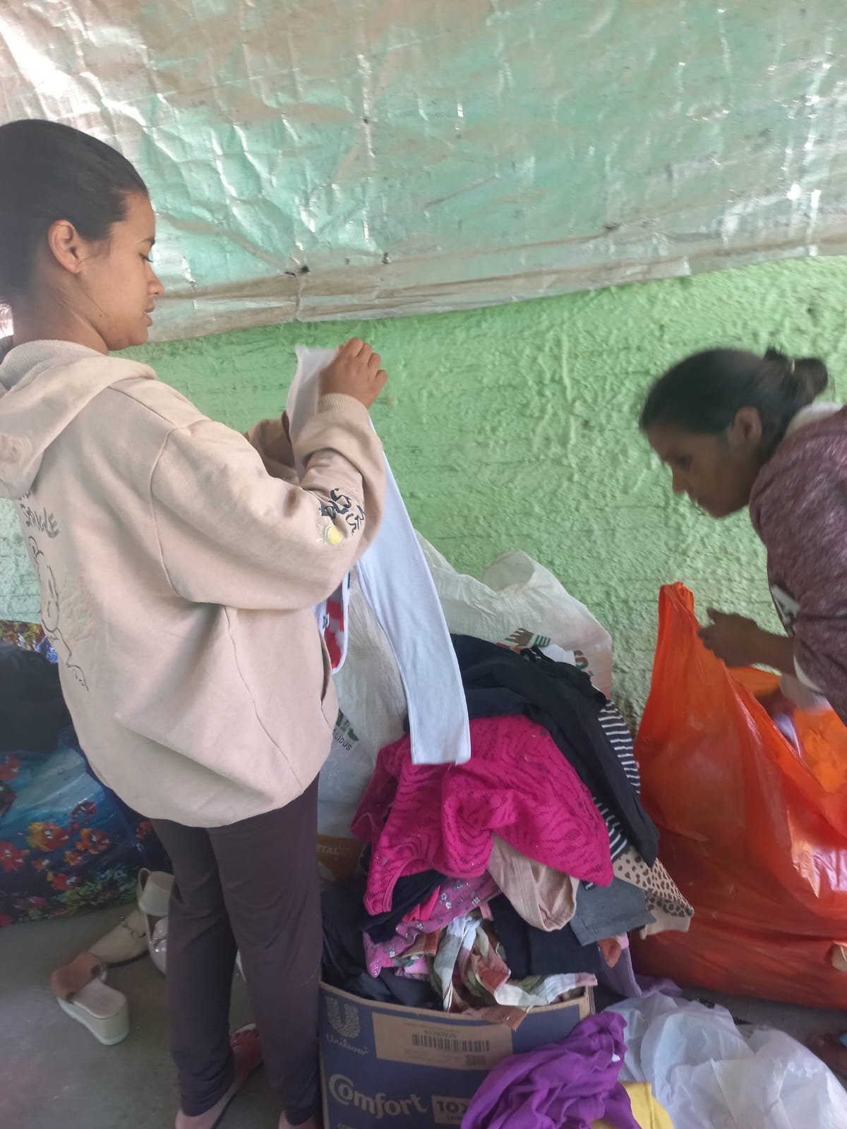 Doação de roupas -  Rio Negro